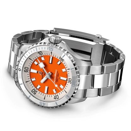 Breitling Superocean Automatic 36 Zegarek ze stali nierdzewnej A17377211O1A1 - obrazek 4
