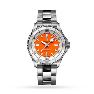 Breitling Superocean Automatic 36 Zegarek ze stali nierdzewnej A17377211O1A1