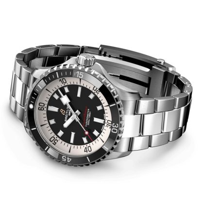 Breitling Superocean Automatic 42 Zegarek ze stali nierdzewnej A17375211B1A1 - obrazek 4