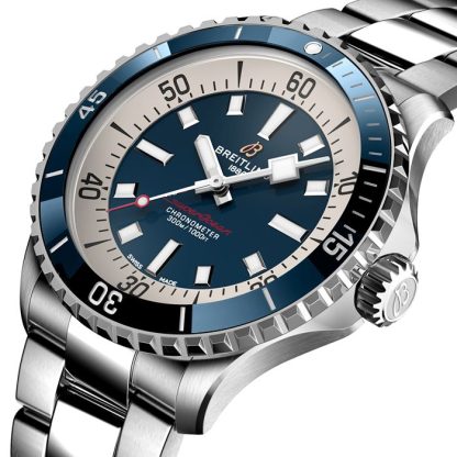 Breitling Superocean Automatic 42 Zegarek ze stali nierdzewnej A17375E71C1A1 - obrazek 3