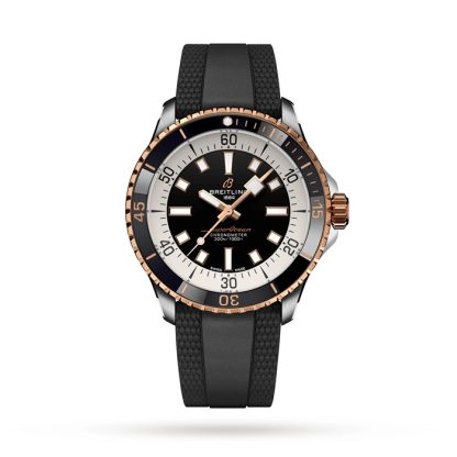 Breitling Superocean Automatic 42 Zegarek ze stali nierdzewnej i 18-karatowego czerwonego złota U17375211B1S1