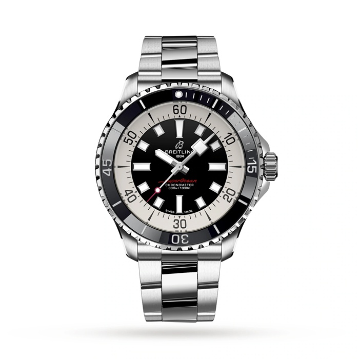Breitling Superocean Automatic 44 Zegarek ze stali nierdzewnej A17376211B1A1
