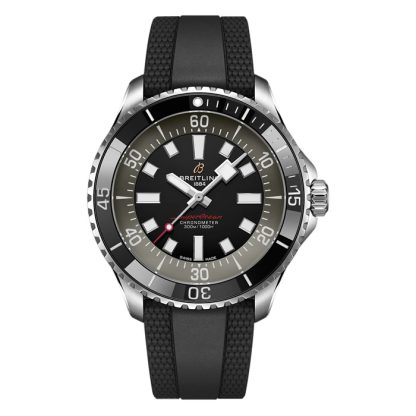 Breitling Superocean Automatic 44mm UK Edition Zegarek męski Czarna guma A173765A1B1S1