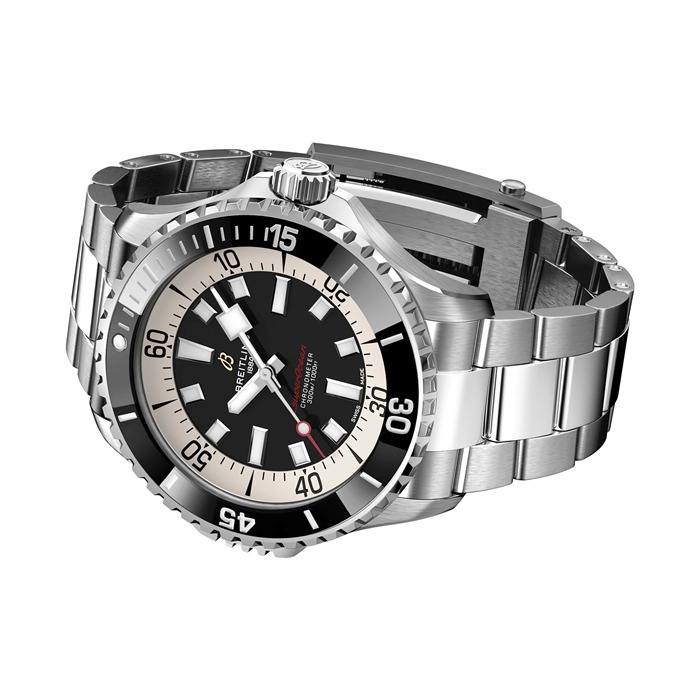 Breitling Superocean Automatic 46 Zegarek ze stali nierdzewnej A17378211B1A1 - obrazek 3