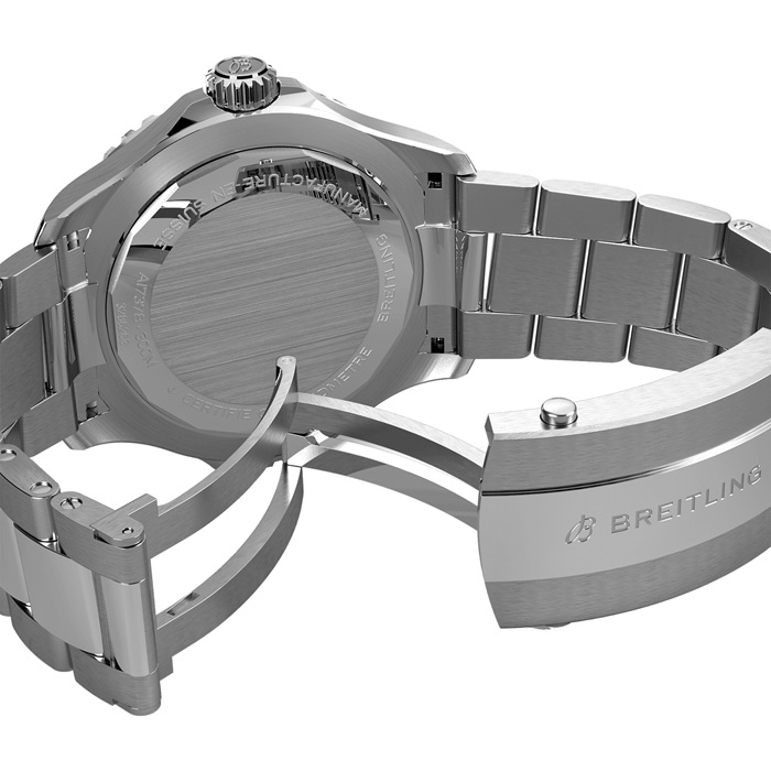 Breitling Superocean Automatic 46 Zegarek ze stali nierdzewnej A17378211B1A1 - obrazek 4