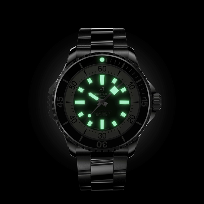 Breitling Superocean Automatic 46 Zegarek ze stali nierdzewnej A17378211B1A1 - obrazek 5