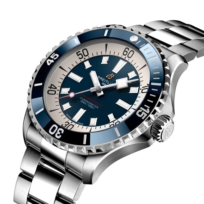 Breitling Superocean Automatic 46 Zegarek ze stali nierdzewnej A17378E71C1A1 - obrazek 2