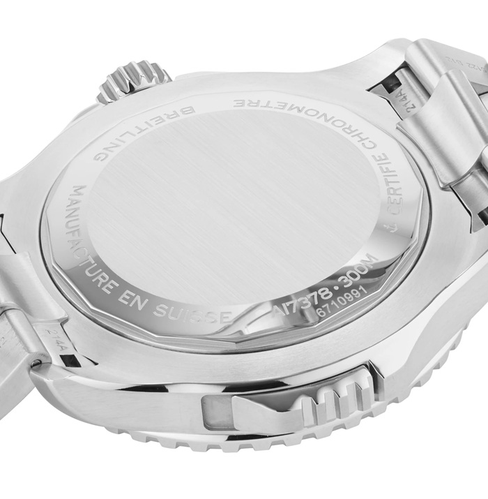 Breitling Superocean Automatic 46 Zegarek ze stali nierdzewnej A17378E71C1A1 - obrazek 3