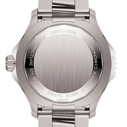Breitling Superocean Automatic Super Diver 46mm Zegarek męski Zielony E10379D31L1E1 - obrazek 4