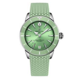 Breitling Superocean Heritage Automatic 36mm Zegarek Unisex Zielona Guma A10390361L1S1