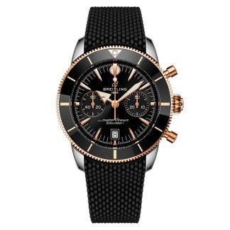 Breitling Superocean Heritage B01 Chronograph 42mm Zegarek męski Czarna guma UB0156H11B1S1
