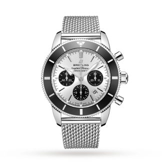 Breitling Superocean Heritage B01 Chronograph 44 Zegarek ze stali nierdzewnej AB0162121G1A1