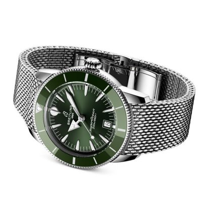 Breitling Superocean Heritage B31 Automatic 42mm Zegarek męski Zielony AB3111361L1A1 - obrazek 4