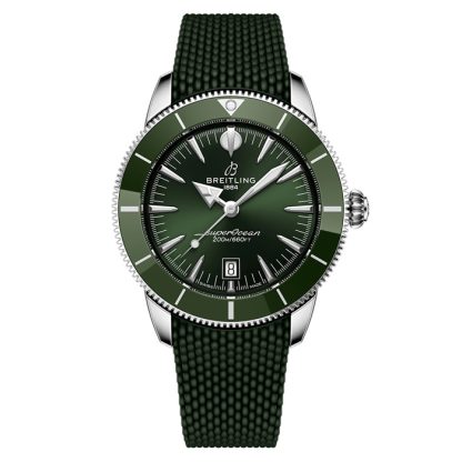 Breitling Superocean Heritage B31 Automatic 44mm Zegarek męski Zielona guma AB3112361L1S1
