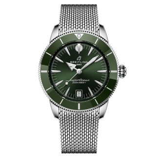 Breitling Superocean Heritage B31 Automatyczny zegarek męski 40 mm Zielony AB3110361L1A1