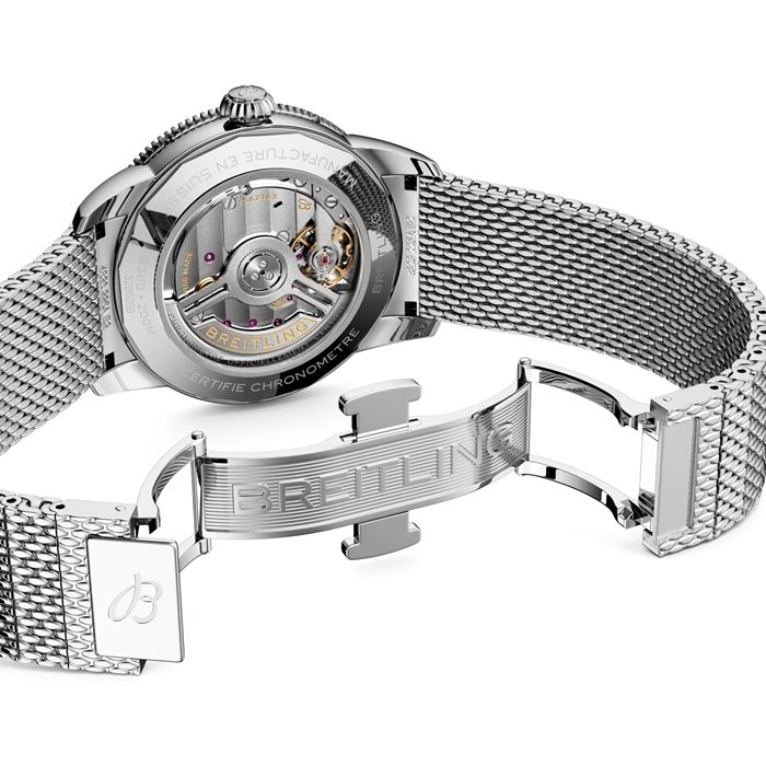 Breitling Superocean Heritage B31 Automatyczny zegarek męski 40 mm Zielony AB3110361L1A1 - obrazek 5