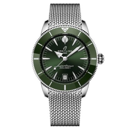 Breitling Superocean Heritage B31 Automatyczny zegarek męski 40 mm Zielony AB3110361L1A1