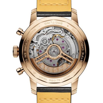 Breitling Top Time B01 41mm Zegarek męski Brązowy RB01761A1Q1X1 - obrazek 4