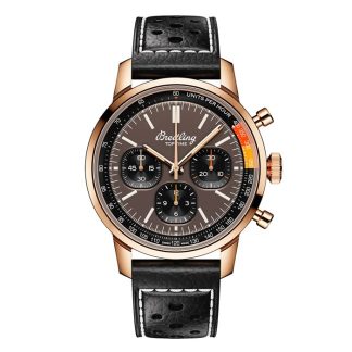 Breitling Top Time B01 41mm Zegarek męski Brązowy RB01761A1Q1X1