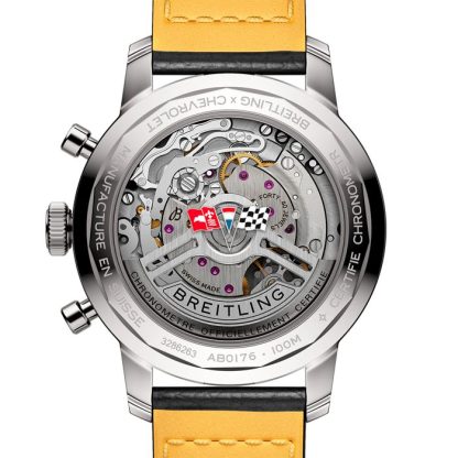 Breitling Top Time B01 Classic Cars Chevrolet Corvette 41mm Zegarek męski AB01761A1K1X1 - obrazek 2