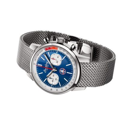 Breitling Top Time B01 Classic Cars Shelby Cobra 41mm Zegarek męski Pasek siatkowy AB01763A1C1A1 - obrazek 3