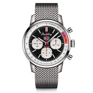 Breitling Top Time B01 Deus 41mm Zegarek Męski Stal Nierdzewna AB01765A1B1A1