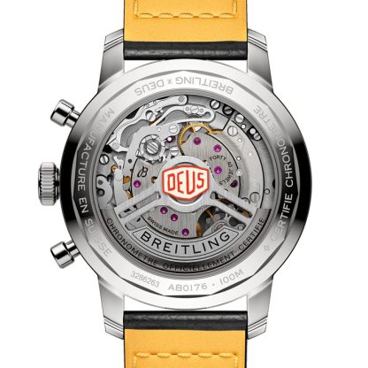 Breitling Top Time B01 Deus 41mm Zegarek męski Skóra AB01765A1B1X1 - obrazek 2