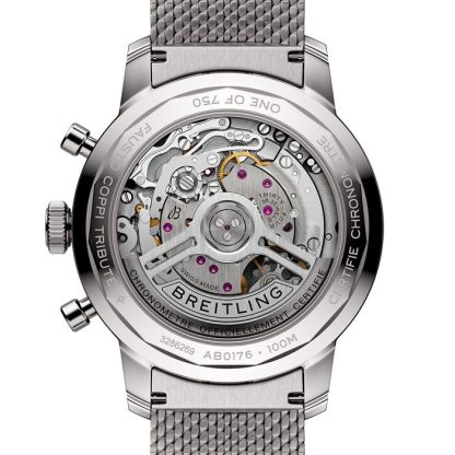 Breitling Top Time B01 Fausto Coppi 41mm Zegarek Męski Stal Nierdzewna AB01768A1A1A1 - obrazek 2