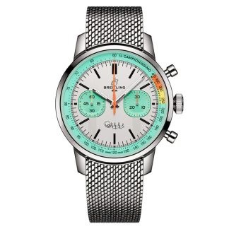 Breitling Top Time B01 Fausto Coppi 41mm Zegarek Męski Stal Nierdzewna AB01768A1A1A1