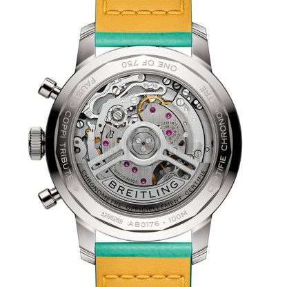 Breitling Top Time B01 Fausto Coppi 41mm Zegarek męski Skóra AB01768A1A1X1 - obrazek 2