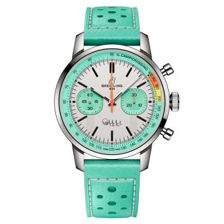 Breitling Top Time B01 Fausto Coppi 41mm Zegarek męski Skóra AB01768A1A1X1