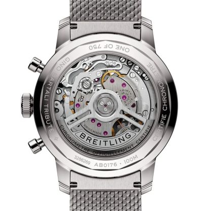 Breitling Top Time B01 Gino Bartali 41mm Zegarek Męski Stal Nierdzewna AB01767A1C1A1 - obrazek 2