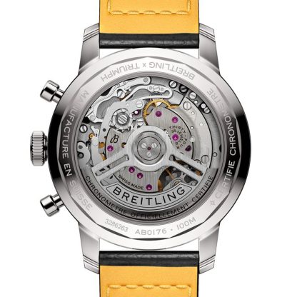 Breitling Top Time B01 Triumph 41mm Zegarek męski Skóra AB01764A1C1X1 - obrazek 2