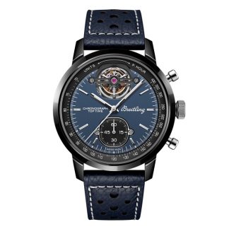 Breitling Top Time B21 Shelby Cobra Tourbillon 44mm Zegarek męski Niebieski SB21251A1C1X1