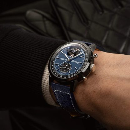 Breitling Top Time B21 Shelby Cobra Tourbillon 44mm Zegarek męski Niebieski SB21251A1C1X1 - obrazek 5