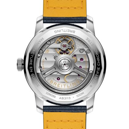 Breitling Top Time B31 38mm Zegarek męski Niebieski AB3113A71C1X1 - obrazek 2