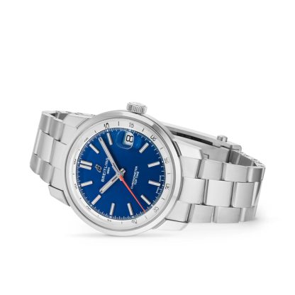 Breitling Top Time B31 38mm Zegarek męski Niebieski Stal nierdzewna AB3113A71C1A1 - obrazek 3