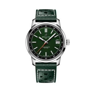 Breitling Top Time B31 38mm Zegarek męski Zielony AB3113171L1X1