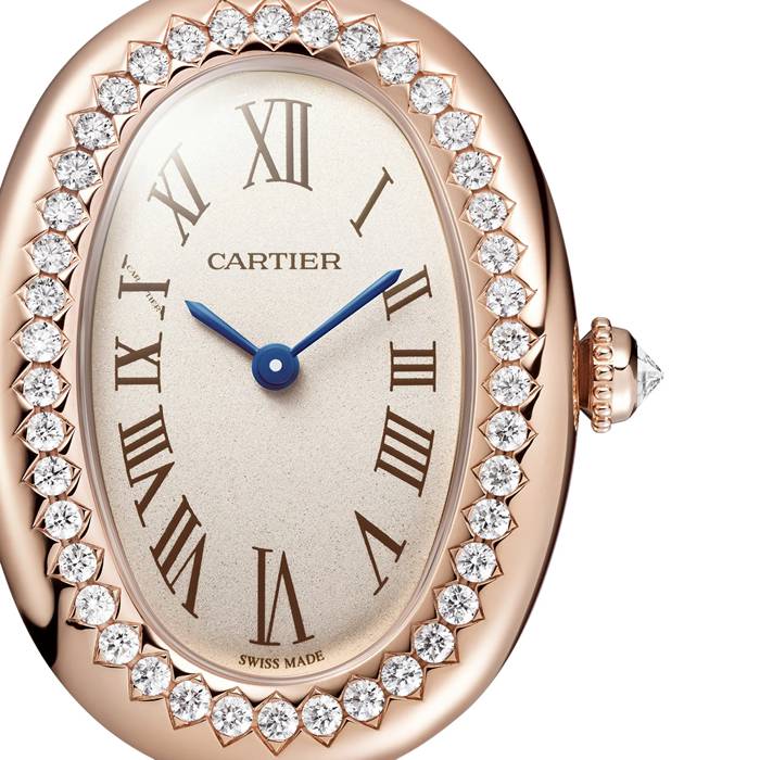 Cartier Baignoire De Cartier Zegarek Mały Model Rozmiar 15 Mechanizm kwarcowy Koperta w kolorze różowego złota WJBA0041 - obrazek 5