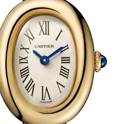 Cartier Baignoire Mini Model Kwarcowy Żółte Złoto WGBA0041 - obrazek 5