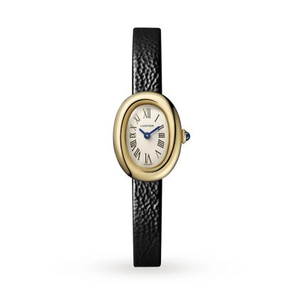 Cartier Baignoire Mini Model Kwarcowy Żółte Złoto WGBA0041
