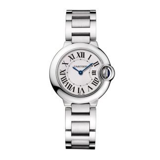 Cartier Ballon Bleu De Cartier Zegarek 28mm Kwarcowy Mechanizm Stalowa Koperta WSBB0073