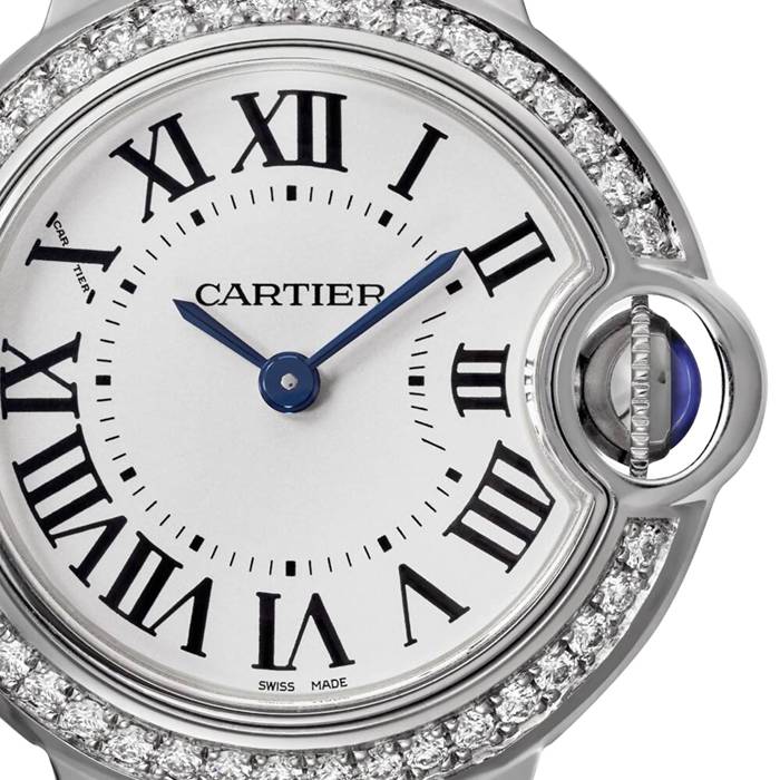 Cartier Ballon Bleu De Cartier Zegarek 28mm Mechanizm kwarcowy W4BB0030 - obrazek 2