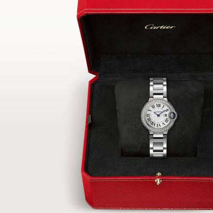 Cartier Ballon Bleu De Cartier Zegarek 28mm Mechanizm kwarcowy W4BB0030 - obrazek 3