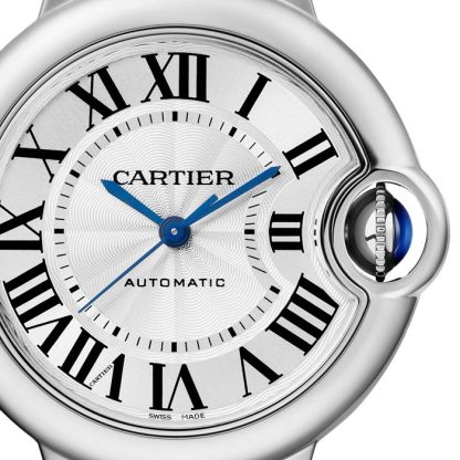 Cartier Ballon Bleu De Cartier Zegarek 33mm Mechaniczny mechanizm z automatycznym nakręcaniem Stal WSBB0030 - obrazek 2