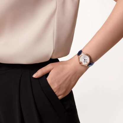 Cartier Ballon Bleu De Cartier Zegarek 33mm Samonakręcający się Mechaniczny Mechanizm Różowe Złoto WGBB0052 - obrazek 2