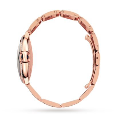 Cartier Ballon Bleu De Cartier Zegarek 36 mm Mechaniczny mechanizm z automatycznym nakręcaniem Diamenty w kolorze różowego złota WJBB0064 - obrazek 4