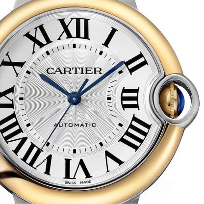 Cartier Ballon Bleu De Cartier Zegarek 36 mm z automatycznym naciągiem i stalową kopertą W2BB0038 - obrazek 2