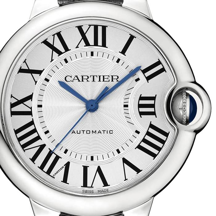 Cartier Ballon Bleu De Cartier Zegarek 36mm Mechaniczny mechanizm z automatycznym nakręcaniem Stal WSBB0028 - obrazek 2