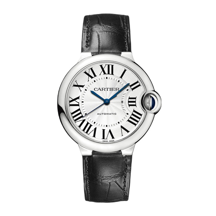Cartier Ballon Bleu De Cartier Zegarek 36mm Mechaniczny mechanizm z automatycznym nakręcaniem Stal WSBB0028